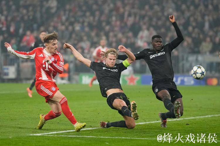 17岁天才三连破纪录独揽历史第一，拜仁3-1击败葡萄牙体育